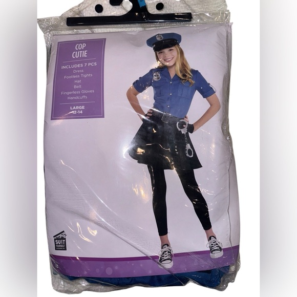 Girls Officer Cutie Cop Haloween Costume| Large | NWT - Picture 2 of 2